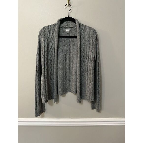 Converse Sweaters - Converse One Star Womens  Light Grey Blended Wool Cardigan Sweater‎ Size M